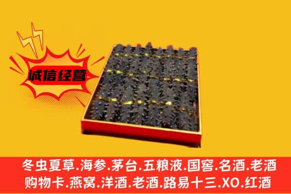 三水区回收海参